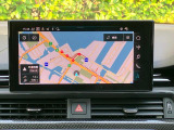 アウディのナビゲーションシステム『MMI(タッチレスポンス)』 ナビ・オーディオ・車両設定等すべての機能を司どっています。