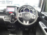 とても楽な姿勢で運転ができます。