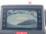 後方が見える【バックアイカメラ】★車幅や距離のガイド表示で、バックも怖くありません!