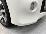 フロントバンパーにキズあります。