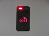 SOSコール 急病時や危険を感じた時SOSコールスイッチを押すと、専門のオペレーターに繋がって、警察や救急車への連携サポートしてくれます。(別途登録費用がかかります)