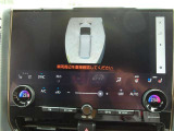 VIEWボタンを押す事により、車両周辺の確認が出来ます。