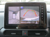 アラウンドビューモニターも装備しております。ご覧のように車体を真上か見たような映像なので、車庫入れの苦手なお客様ももうご心配いりません。