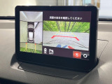 【360&deg;ビューモニター】専用のカメラにより、上から見下ろしたような視点で360度クルマの周囲を確認することができます☆死角部分も確認しやすく、狭い場所での切り返しや駐車もスムーズに行えます。