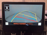 バックモニター付きなのでバックでの車庫入れもラクラク