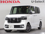 当社試乗車、業務車のN-BOXカスタム(ターボ)が入庫です。内外装ともにきれいなお車です。