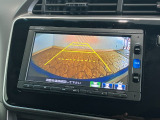 【バックカメラ】リバースにするだけで映ります、後方の安全確認や、狭い駐車場での車庫入れ、雨の日や夜間など視界の悪い時に便利です!安全にバックする為には欠かせない装備です。