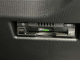 ETC車載器付きです。高速道路の料金所もスムーズに通過できます。