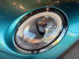 LEDヘッドライト!太陽光に近い明りで夜道を照らします!MINIの特徴である丸目ヘッドライトが可愛くてオシャレ!