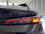 後続車の目を奪う、「ライオンの爪跡」を模した3本のLEDテールライトです。レンズの割れや水の侵入もなく、鮮烈な印象を残します。