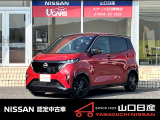 サクラ X 90周年記念車 スパークリングレッド/ブラックパール 2トーン 弊社元社用車です。