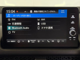 ★オーディオメニューです。スマートフォンとの連携が可能です♪視認性に優れており、使い勝手も良好です。