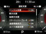 安全装備もばっちり。警告灯や警告音でドライバーにしっかりお知らせ・サポートします。
