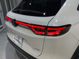 視認性がいいテールランプ。後続車にも存在をアピール。