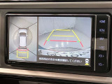 パノラミックビューモニター付きです。車両を上から見たような映像をディスプレイオーディオ画面に表示。運転席からの目視だけでは見にくい、車両周辺の状況をリアルタイムでしっかり確認できます。