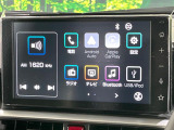 【純正9型ディスプレイオーディオ】お手持ちのスマートフォンとの連携で、ナビや音楽再生など各種アプリを使用可能。スマホに近い感覚でお使いいただけます♪