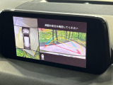 【360&deg;ビューモニター】専用のカメラにより、上から見下ろしたような視点で360度クルマの周囲を確認することができます☆死角部分も確認しやすく、狭い場所での切り返しや駐車もスムーズに行えます。