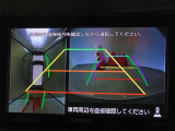 バックガイドモニターを装備しています、車庫入れもラクラクです。パノラミックビューモニターを搭載しています、上からの画像も表示されます。