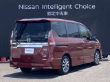 外装色:マルーンレッドマルチフレックスパールMです。1年間走行無制限保証。バッテリーも保証対象。全国の日産サービス工場で保証整備が可能です。有料で最長3年間のワイド保証プレミアムもございます。