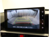 バックガイドモニターで、後方を確認しながら安心して駐車することができます。運転初心者も熟練者も必須の機能ですよ!