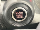 【プッシュ式エンジン】プッシュ式エンジンスタートでブレーキを踏んでボタンを押すだけでエンジン始動がスムーズ!!鍵をカバンに入れているだけでエンジンの始動が可能★とても便利な機能です