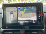 【アラウンドビューモニター】ー空から見下ろしているかのような映像で駐車をアシスト!これでバック駐車も安心ですね♪♪