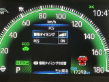 視認性の良いメ-タ-を採用しており、快適なドライブをサポ-トします♪