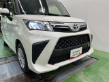 LEDヘッドランプで夜間も視界良好