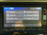 ナビゲーション機能は勿論、Bluetoothにも対応しているのでお手持ちのデバイスからお好きな音楽を良い音で聞きながら快適ドライブ。