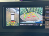 【パノラマモニター】専用のカメラにより、上から見下ろしたような視点で360度クルマの周囲を確認することができます☆死角部分も確認しやすく、狭い場所での切り返しや駐車もスムーズに行えます。
