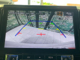 【バックカメラ】駐車時に後方がリアルタイム映像で確認できます。大型商業施設や立体駐車場での駐車時や、夜間のバック時に大活躍!運転スキルに関わらず、今や必須となった装備のひとつです!