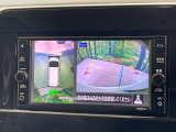 【アラウンドビューモニター】専用のカメラにより、上から見下ろしたような視点で360度クルマの周囲を確認することができます☆死角部分も確認しやすく、狭い場所での切り返しや駐車もスムーズに行えます。