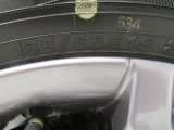165/65R15    車両装着標準タイヤサイズです。 タイヤのご相談もトヨタモビリティ石川にお任せください
