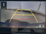 狭い駐車場や立体駐車場などもリアルに映るバックガイドモニター付でラクラク駐車♪