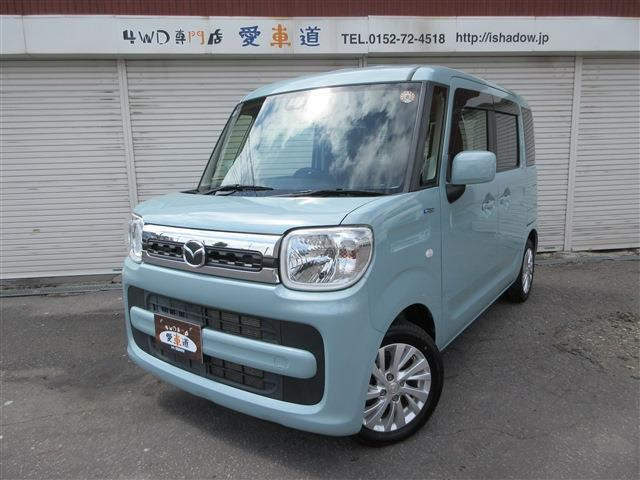 フレアワゴン ハイブリッド XS 4WD 両側パワスラ 社外ナビTV Bluetooth バック