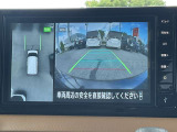上から見たような映像で駐車をサポート!苦手な駐車も心強いですね!