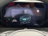 電費情報の確認や先進技術の設定がメーター内のモニターで簡単にできちゃいます☆