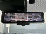 荷物をたくさん載せても後ろの確認が出来る便利なスマートルームミラー!