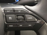 前方の車との車間を設定し、スピードを上げたり緩めたりを自動で行ってくれる追尾式の「レーダークルーズ」。上級装備の一つです!高級車にしかつかない嬉しい機能です。