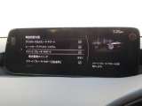 センターディスプレイで、各種安全装置の設定が可能です。