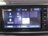 嬉しい装備です♪ワンセグTV・Bluetoothオーディオに対応しています!!