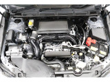 水平対向4気筒1.8Lターボエンジン搭載