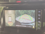 【パノラマモニター】専用のカメラにより、上から見下ろしたような視点で360度クルマの周囲を確認することができます☆死角部分も確認しやすく、狭い場所での切り返しや駐車もスムーズに行えます。