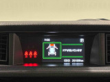 4.2インチの高精細な液晶に,ウオーニングやメンテナンスなどの運転情報を表示してくれるTFTカラーマルチインフォメーションディスプレイ。