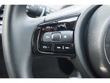 オーディオの音量調節が可能です!ハンドルにスイッチがついているので、運転中で目線を下げずに気軽にできちゃいます♪
