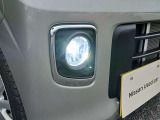 社外製LEDフォグランプバルブが使用されています