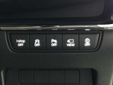 運転席回りのスイッチで安全装備のON/OFFも簡単に!