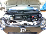 自慢のエンジンはパワードbyHONDAです。精度とバランスにこだわって、低回転からスムースなパワーを発揮します。