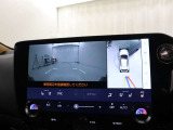 車両周辺の安全確認をするパノラミックビューモニター