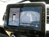 上空から見下ろしたような表示で車両感覚のつかみやすい『アラウンドビューモニター』に移動物検知警報(MOD)があり更に安心です。